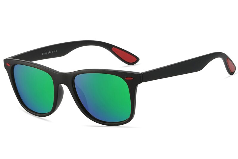 D263FERV - Classic Color Mirrored Sunglasses - Image 9