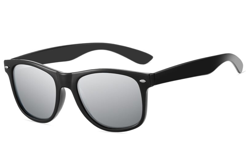 D263M - Classic Silver Mirrored Sunglasses