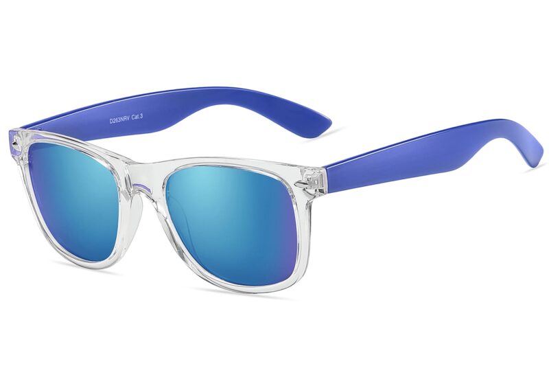 D263NRV - Classic Crystal/Neon Frame Sunglasses