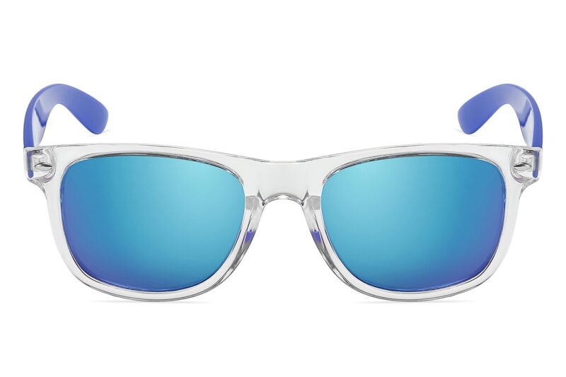 D263NRV - Classic Crystal/Neon Frame Sunglasses - Image 2