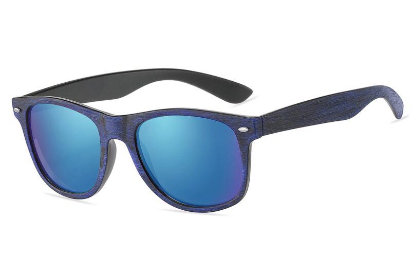 D263WRV - Classic Wood Print Sunglasses - Image 5