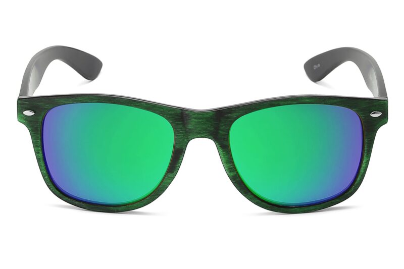 D263WRV - Classic Wood Print Sunglasses - Image 10