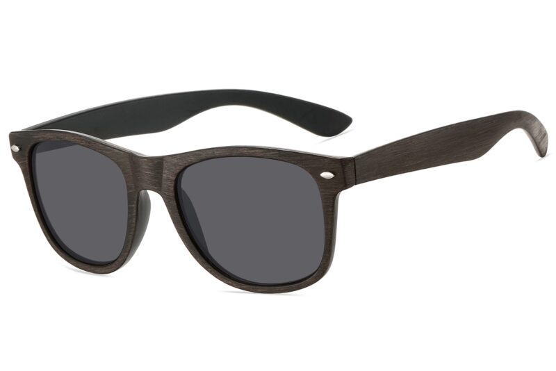 D263WSD - Classic Wood Print Sunglasses - Image 5