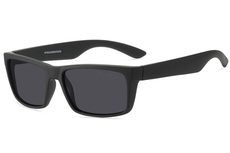 D472SP - Satin Black Polarized Sunglasses