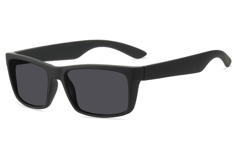 D472SSD - Satin Black Smoke Sunglasses