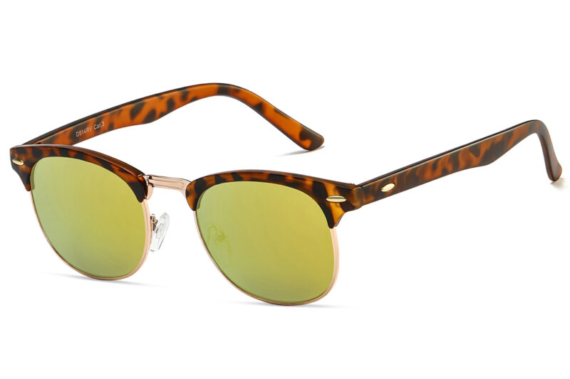 D514RV - Classic Color Mirrored Sunglasses - Image 3