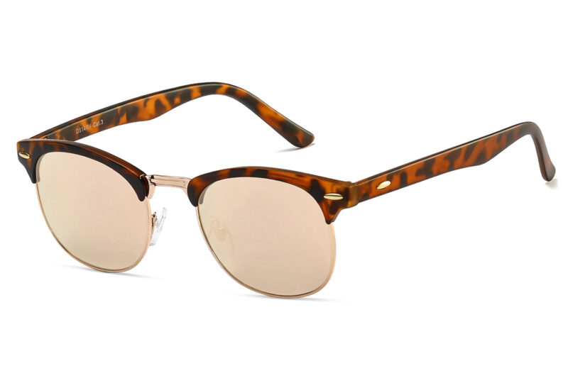 D514RV - Classic Color Mirrored Sunglasses - Image 7