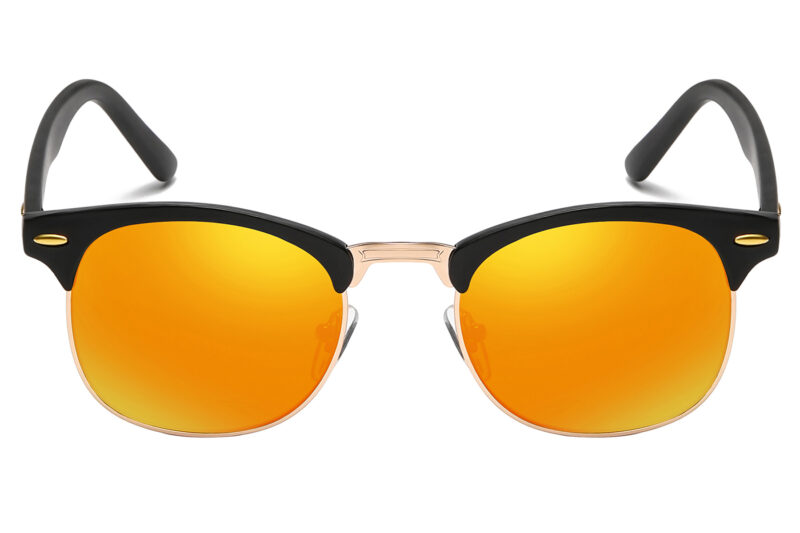 D514RV - Classic Color Mirrored Sunglasses - Image 9