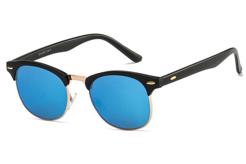 D514RV - Classic Color Mirrored Sunglasses - Image 11