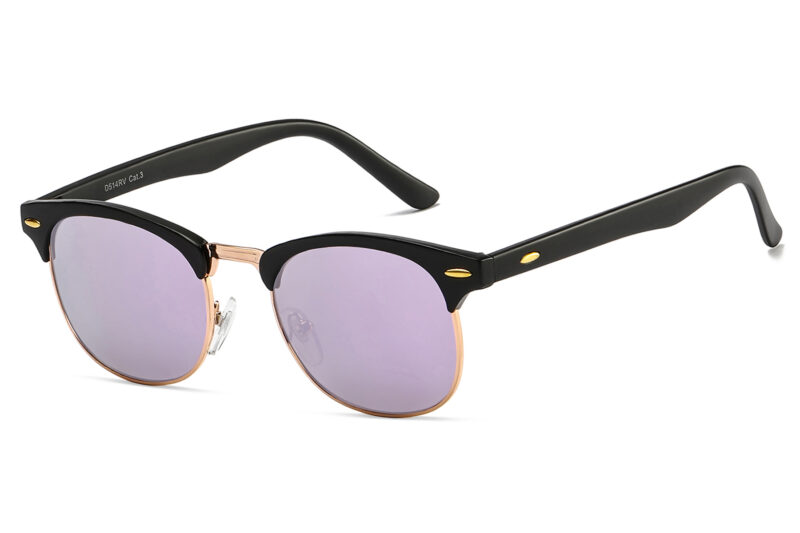 D514RV - Classic Color Mirrored Sunglasses - Image 13