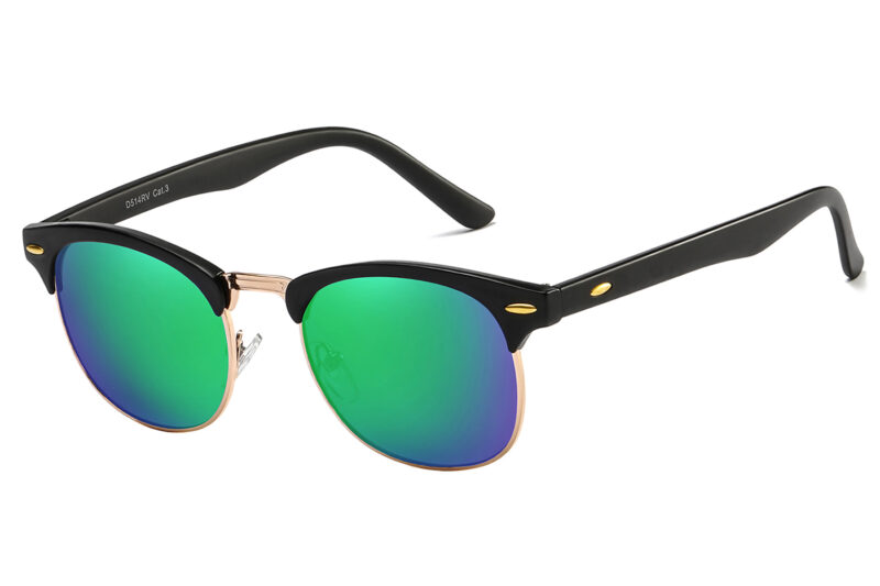 D514RV - Classic Color Mirrored Sunglasses - Image 15