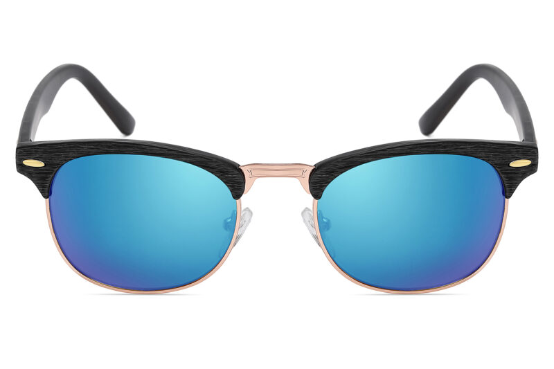 D514WRV - Classic Wood Print Sunglasses - Image 2