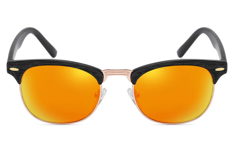 D514WRV - Classic Wood Print Sunglasses - Image 4