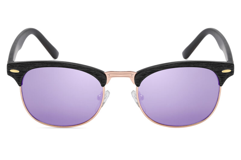 D514WRV - Classic Wood Print Sunglasses - Image 6