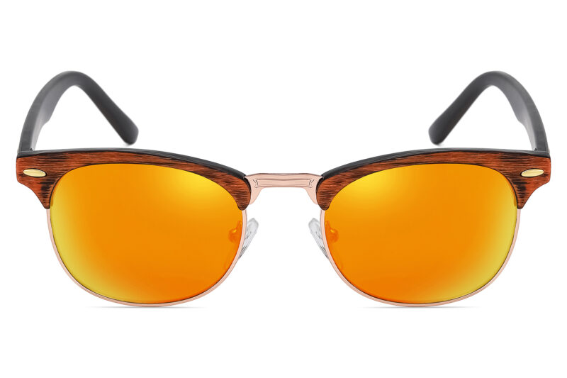D514WRV - Classic Wood Print Sunglasses - Image 12