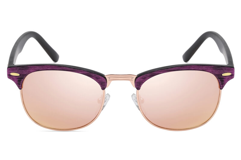 D514WRV - Classic Wood Print Sunglasses - Image 16