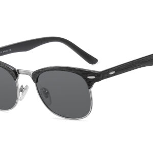 D514WSD - Classic Wood Print Sunglasses - Image 3