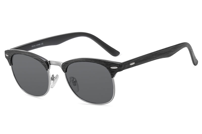 D514WSD - Classic Wood Print Sunglasses - Image 3