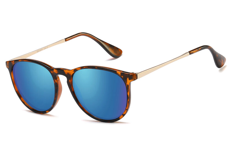 D515RV - Classic Round Sunglasses