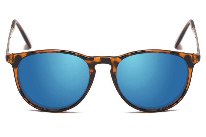 D515RV - Classic Round Sunglasses - Image 2