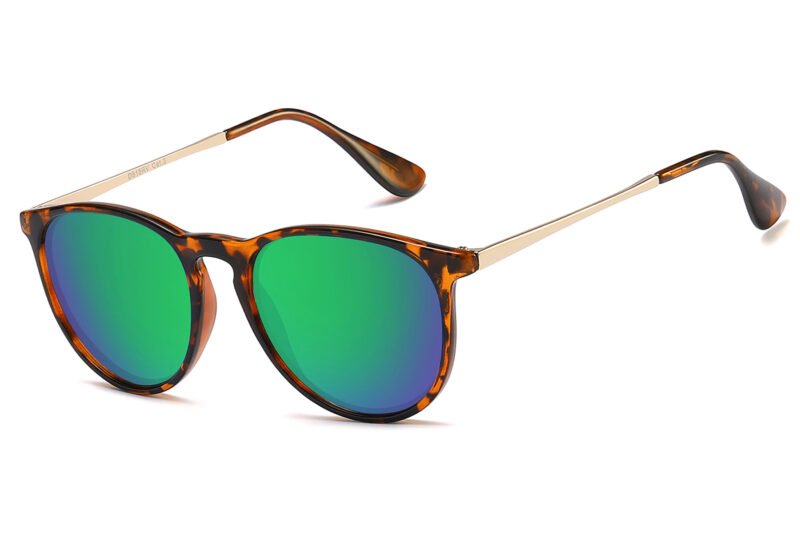 D515RV - Classic Round Sunglasses - Image 3
