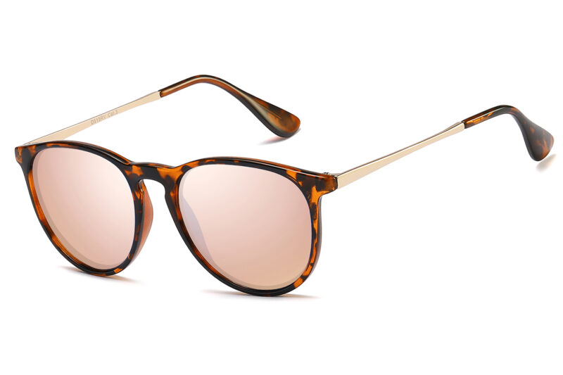 D515RV - Classic Round Sunglasses - Image 5