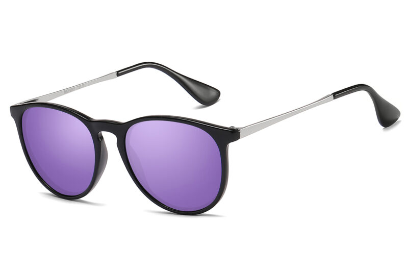D515RV - Classic Round Sunglasses - Image 11