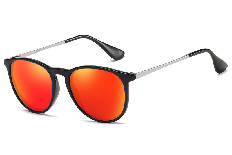 D515RV - Classic Round Sunglasses - Image 13
