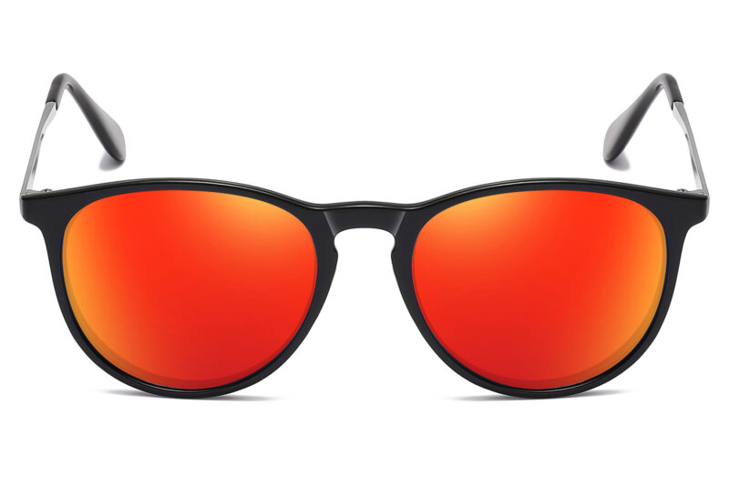 D515RV - Classic Round Sunglasses - Image 14