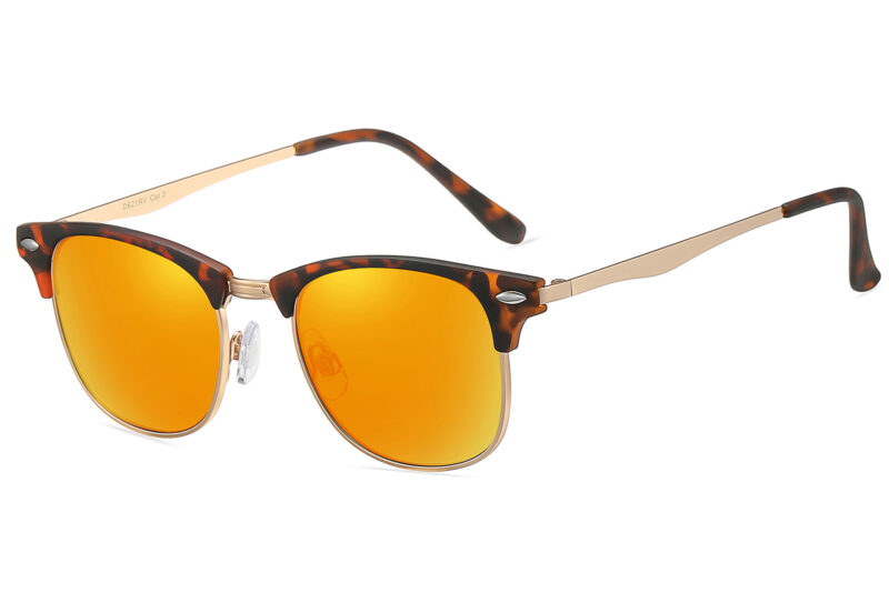 D621RV - Classic Color Mirrored Sunglasses - Image 9