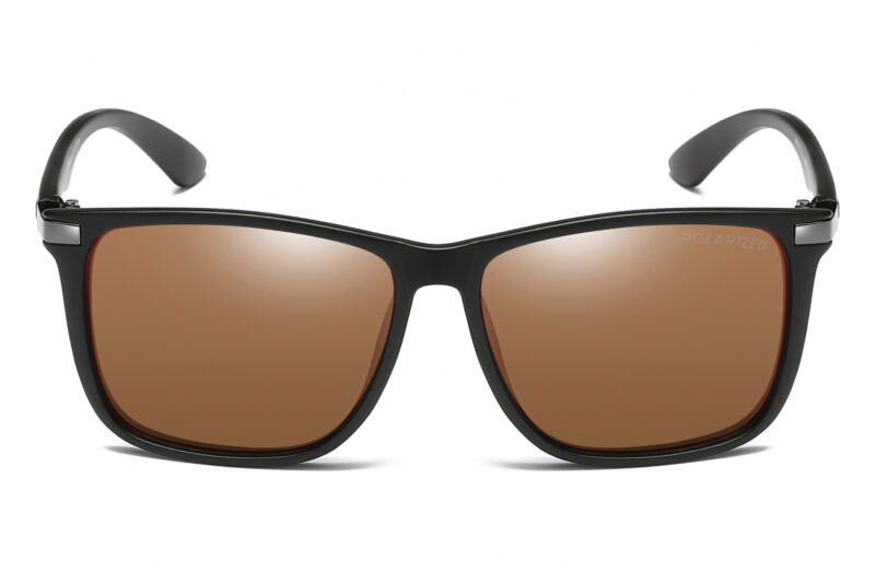 D632P - Urban Carbon Fiber Print Polarized Sunglasses - Image 2