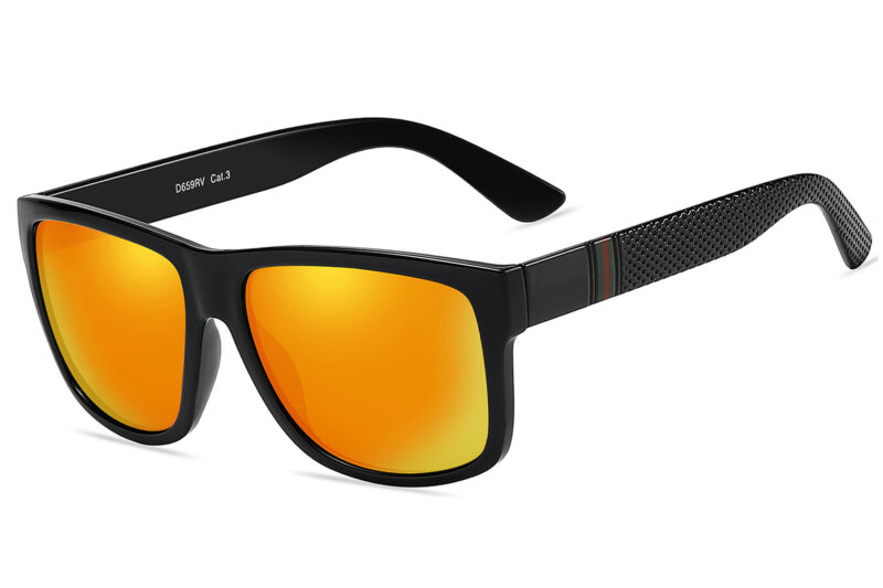 D659RV -Urban Color Mirrored Sunglasses - Image 3