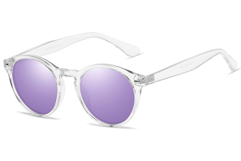 D675CLRV - Classic Round Sunglasses - Image 3