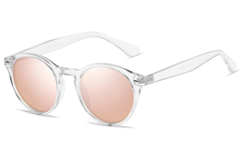 D675CLRV - Classic Round Sunglasses - Image 5
