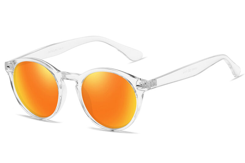 D675CLRV - Classic Round Sunglasses - Image 7