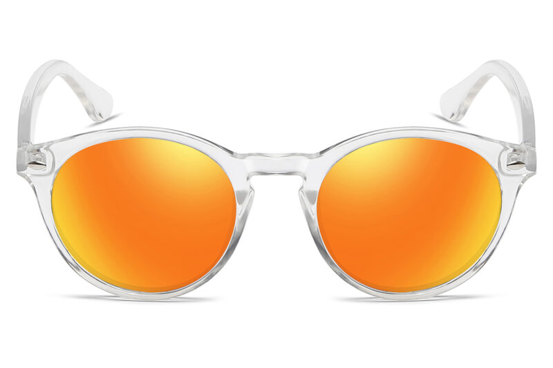 D675CLRV - Classic Round Sunglasses - Image 8