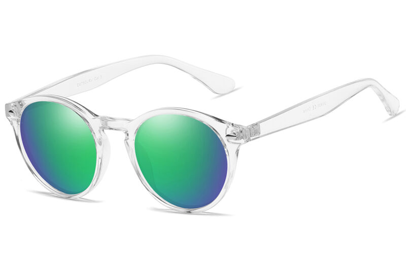 D675CLRV - Classic Round Sunglasses - Image 9