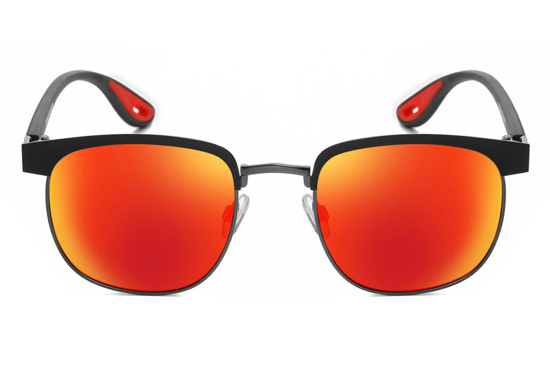 D699RV - Classic Color Mirrored Sunglasses - Image 2