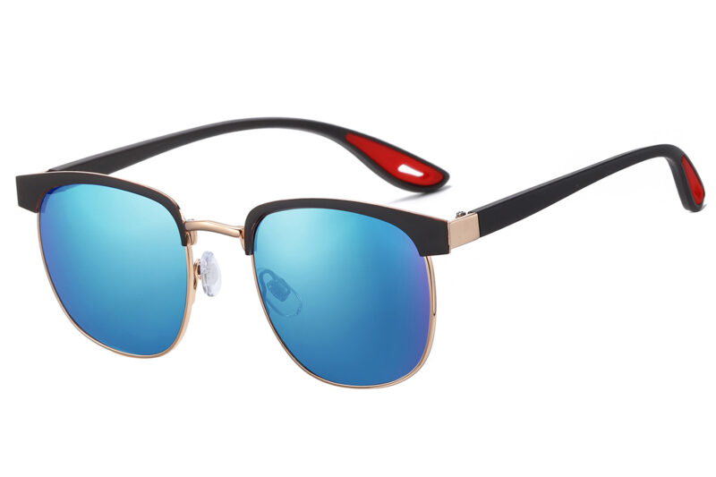 D699RV - Classic Color Mirrored Sunglasses - Image 7