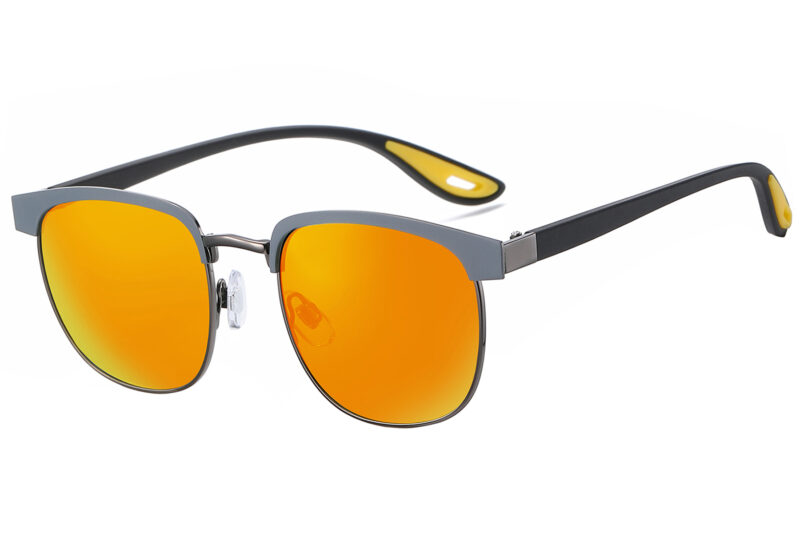 D699RV - Classic Color Mirrored Sunglasses - Image 9