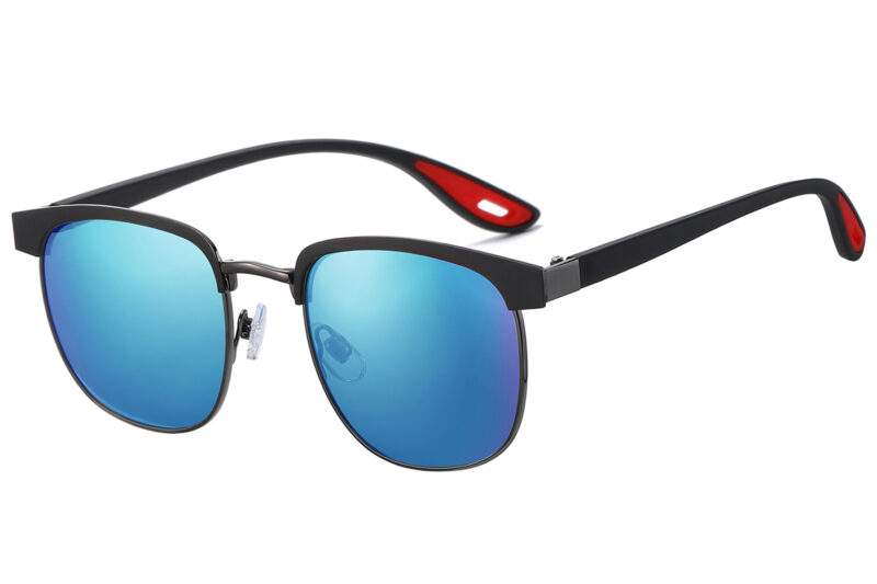 D699RV - Classic Color Mirrored Sunglasses - Image 11