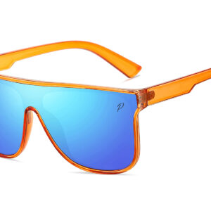 D701PRVX - Flat Top Shield Sunglasses w/ Premium Lens - Image 3