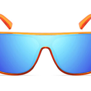 D701PRVX - Flat Top Shield Sunglasses w/ Premium Lens - Image 4