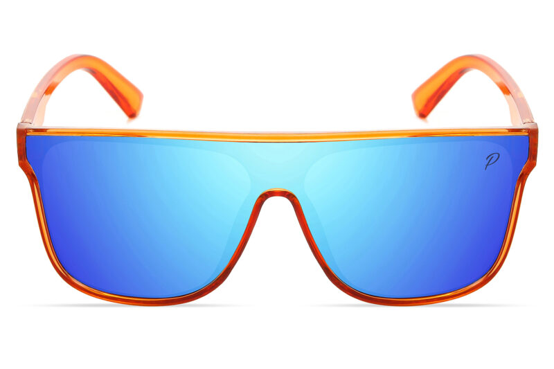 D701PRVX - Flat Top Shield Sunglasses w/ Premium Lens - Image 4