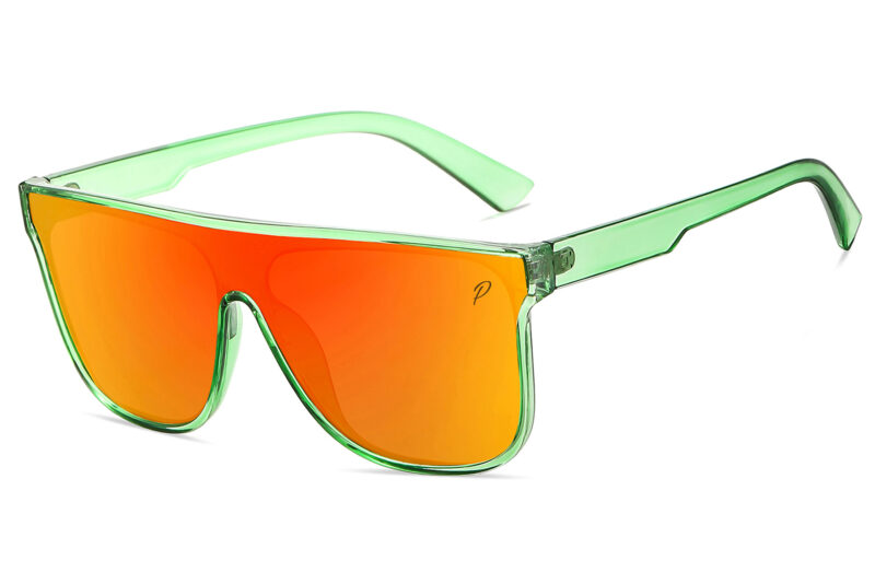 D701PRVX - Flat Top Shield Sunglasses w/ Premium Lens - Image 5