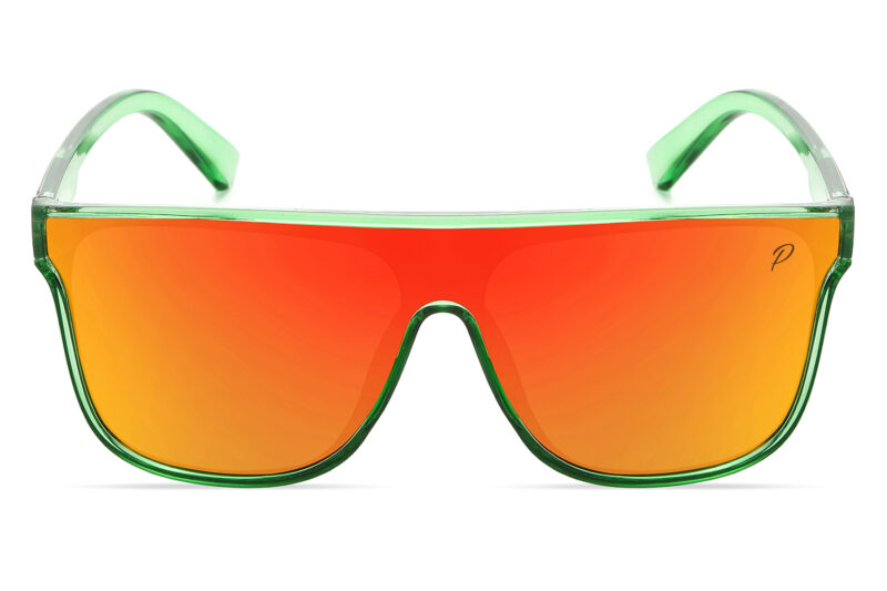 D701PRVX - Flat Top Shield Sunglasses w/ Premium Lens - Image 6
