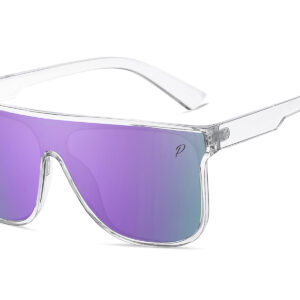 D701PRVX - Flat Top Shield Sunglasses w/ Premium Lens - Image 7