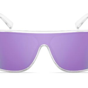 D701PRVX - Flat Top Shield Sunglasses w/ Premium Lens - Image 8