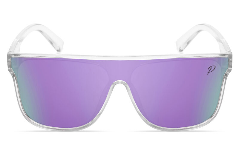 D701PRVX - Flat Top Shield Sunglasses w/ Premium Lens - Image 8