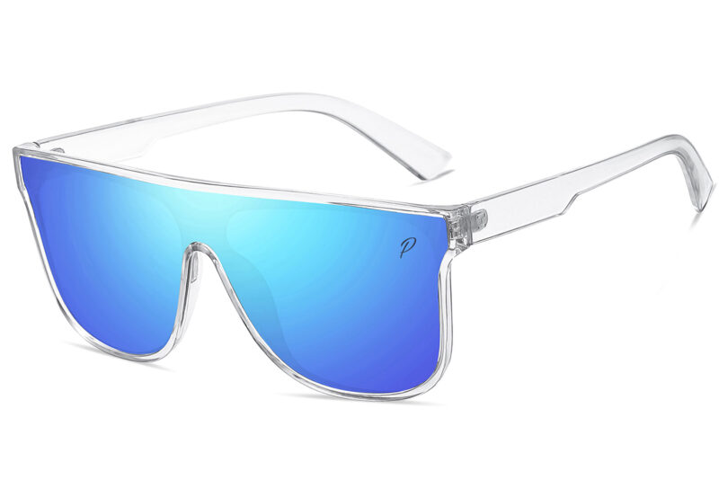 D701PRVX - Flat Top Shield Sunglasses w/ Premium Lens - Image 9